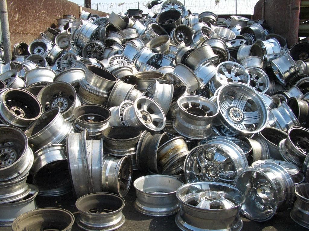 aluminium wheels scraps